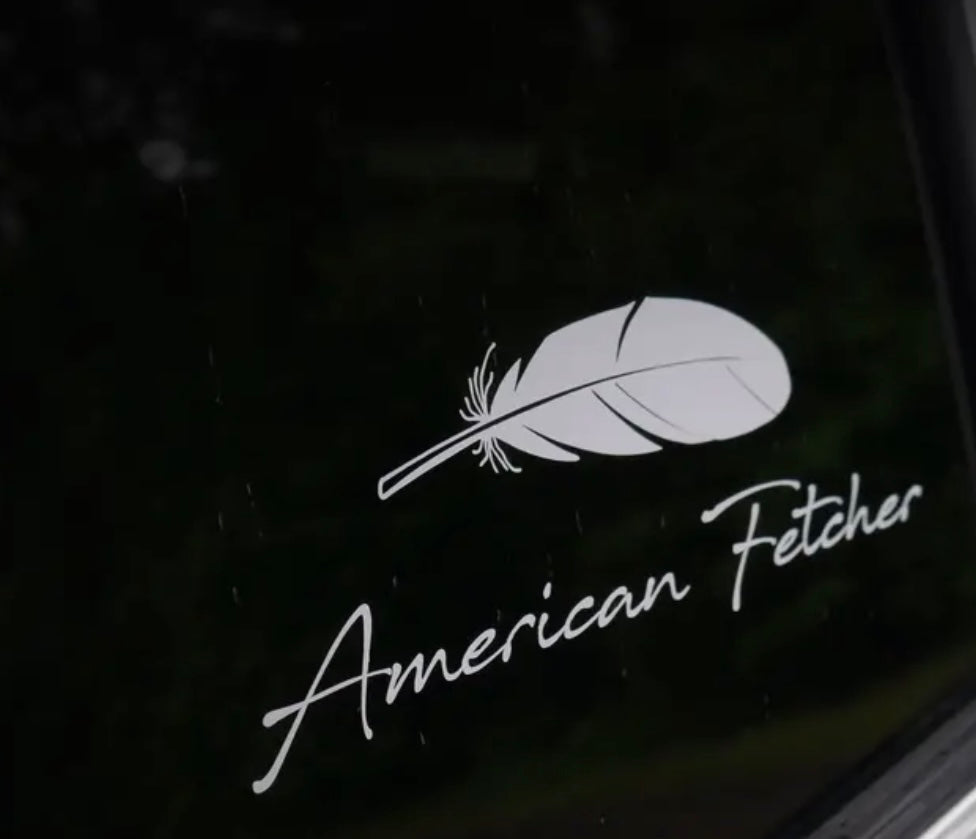 American Fetcher Decal